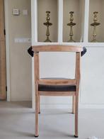 4 Ramskop eetkamerstoelen - Grijze bekleding, Ophalen, Gebruikt, Ramskop stoel, Vier