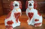 Vintage Stafford Honden Spaniel Kapitein antiek porselein, Ophalen of Verzenden