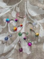 Navel piercing set, Sieraden, Tassen en Uiterlijk, Piercings, Ophalen of Verzenden, Nieuw, Staal