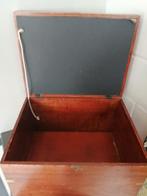 VINTAGE MARITIEME 3 D HOUTEN KIST 45X35X28 CM GELEEFDE STAAT, Antiek en Kunst, Ophalen of Verzenden