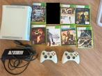 Xbox 360 met spellen en 2 controllers, Spelcomputers en Games, Met games, Met 2 controllers, Ophalen of Verzenden, Zo goed als nieuw