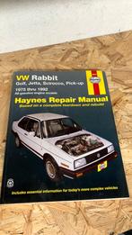 Haynes vw golf rabbit jetta scirocco handboek, Ophalen of Verzenden