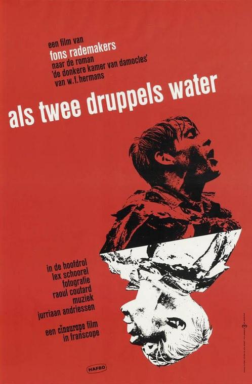 5. Als Twee Druppels Water,  Fons Rademakers, Lex Schoorel., Cd's en Dvd's, Dvd's | Nederlandstalig, Zo goed als nieuw, Drama