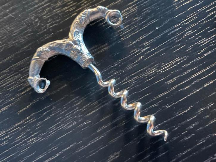 Vintage Kurkentrekker Baron de Rothschild, Antiek en Kunst, Antiek | Bestek, Ophalen of Verzenden