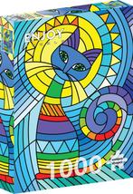 Enjoy - Ornamental Cat - 1000 stukjes, Hobby en Vrije tijd, Denksport en Puzzels, Ophalen of Verzenden, 500 t/m 1500 stukjes, Nieuw