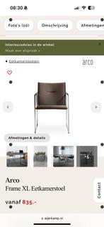 2 stoelen replica Arco Frame XL, Ophalen of Verzenden, Gebruikt, A, Twee