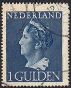Nederland serie hoge waardes uit 1946 gestempeld, Postzegels en Munten, Verzenden, Na 1940, Gestempeld