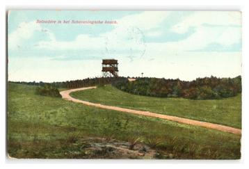 Scheveningen, Belvedère in het bos. Opruimingskaart beschikbaar voor biedingen