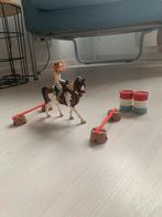 Schleich Hannahs western paarden rijset - 42441 - Compleet, Ophalen of Verzenden, Zo goed als nieuw