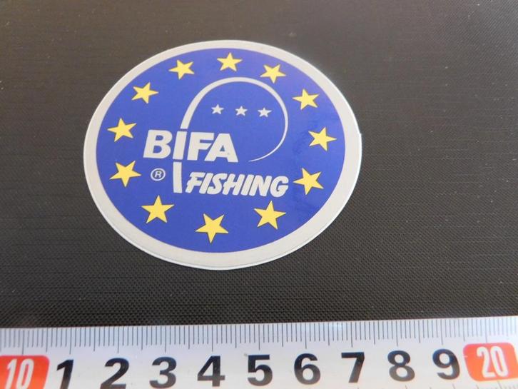 sticker Hengelsport BIFA Fishing, Hobby en Vrije tijd, Stickers en Plaatjes, Zo goed als nieuw, Sticker, Ophalen
