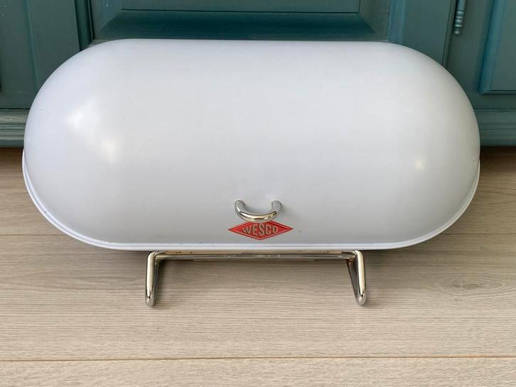 Wesco Breadboy Broodtrommel Bewaardoos Lichtblauw, Huis en Inrichting, Keuken | Keukenbenodigdheden, Gebruikt, Ophalen of Verzenden