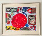 Corneille - Rode Bal - Handgesigneerd - 1990, Antiek en Kunst, Kunst | Litho's en Zeefdrukken, Ophalen of Verzenden