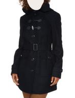 MEXX donkerblauw houtje touwtje duffle mantel coat maat 42, Mexx, Blauw, Maat 42/44 (L), Nieuw