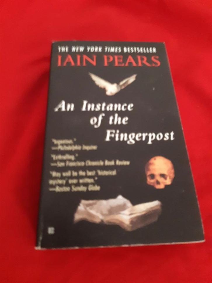 Iain Pears - An Instance of the Fingerpost, Boeken, Thrillers, Gelezen, Nederland, Ophalen of Verzenden
