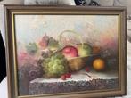 stilleven schilderij K. White, Huis en Inrichting, Ophalen, Minder dan 50 cm, Zo goed als nieuw, Schilderij