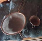 Leuk Oud Brocante Zeef Setje 🍅🍈, Antiek en Kunst, Curiosa en Brocante, Ophalen of Verzenden