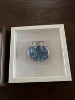 Witte lijst Sint Jacobsschelp Amsterdamse Grachtenpandjes, Huis en Inrichting, Ophalen of Verzenden, Zo goed als nieuw, Hout, Minder dan 50 cm