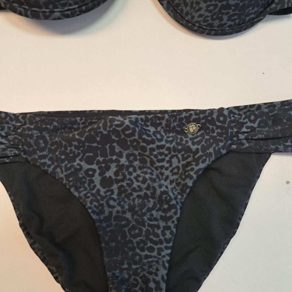 Protest grijze luipaard push up bikini M 80 cup D nr 42145, ., Protest, Ophalen of Verzenden, Zo goed als nieuw