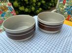2 rorstrand isolde grote schalen., Ophalen of Verzenden, Overige stijlen, Glas, Schaal of Schalen