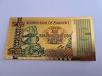 BILJET -ZIMBABWE - GOUDFOLIE-100 MILJARD DOLLAR  ( 220), Los biljet, Zimbabwe, Ophalen