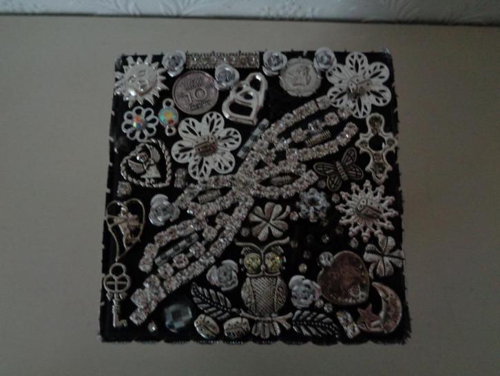 Decoratie sier doosje Nr 9 ZD, Huis en Inrichting, Woonaccessoires | Overige, Nieuw, Ophalen of Verzenden