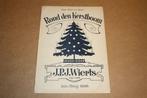 Rond den Kerstboom. J.P.J. Wierts, 1916., Gebruikt, Ophalen of Verzenden, Artiest of Componist, Piano