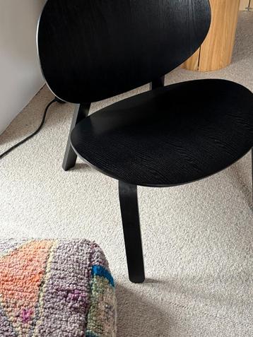 IKEA FRÖSET fauteuil – Zwart eikenfineer | Nieuwstaat beschikbaar voor biedingen