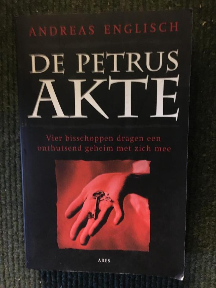 De Petrus Akte ; door Andreas English, Boeken, Thrillers, Gelezen, Europa overig, Ophalen of Verzenden