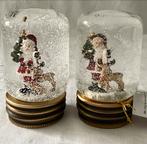 Kerst Sneeuwbol met Kerstman en Rendier, Diversen, Kerst, Ophalen of Verzenden, Zo goed als nieuw