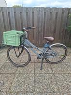 Stoere fiets met krat, Fietsen en Brommers, Fietsen | Dames | Damesfietsen, Ophalen, Zo goed als nieuw, Overige merken
