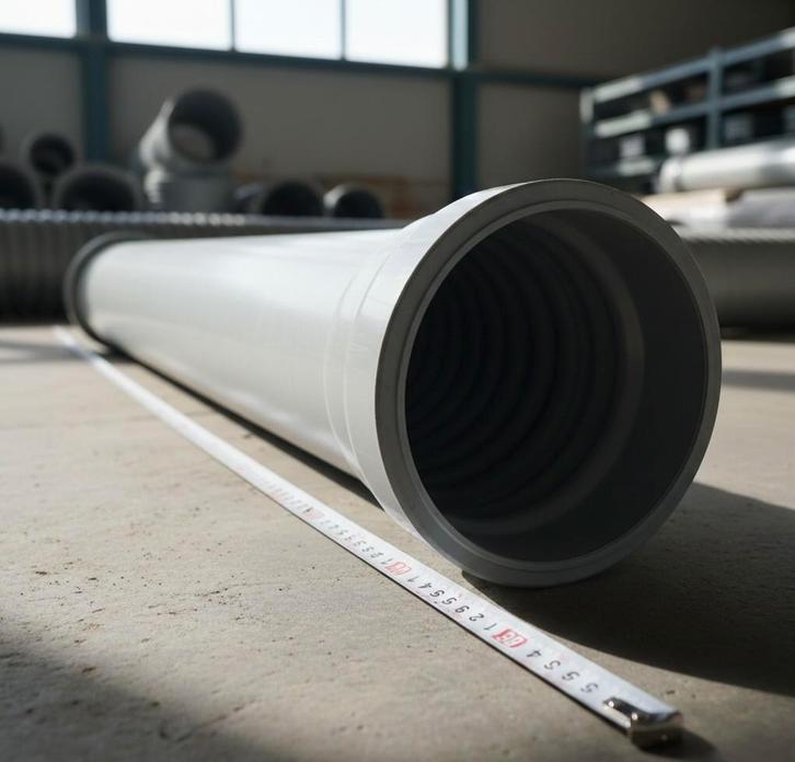 Gratis rioolbuizen (PVC) – 125mm – Glad, Doe-het-zelf en Verbouw, Buizen en Afvoer, Pvc, Minder dan 2 meter, 80 mm of meer, Ophalen of Verzenden