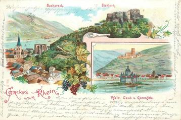 (701-252-049) Gruss vom Rhein Litho beschikbaar voor biedingen