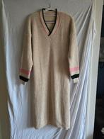 Nieuw gebreide jurk creme 40 42 44, Beige, Maat 42/44 (L), Nieuw, Ophalen of Verzenden