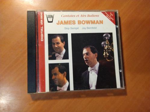 CD James Bowman – Cantates Et Airs Italiens, Cd's en Dvd's, Cd's | Klassiek, Zo goed als nieuw, Barok, Ophalen of Verzenden