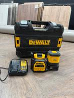 DeWalt DCE089D1G 3x360 groene kruislaser met accu + koffer”, Doe-het-zelf en Verbouw, Ophalen, Zo goed als nieuw