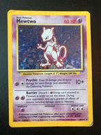 Pokémon TCG Mewtwo Base Set Holo Unlimited Rare Card 10/102, Ophalen of Verzenden, Zo goed als nieuw