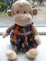 Aap van Gijsje Eigenwijsje meisje in gebloemde jurk ca 34 cm, Ophalen of Verzenden, Zo goed als nieuw, Overige typen