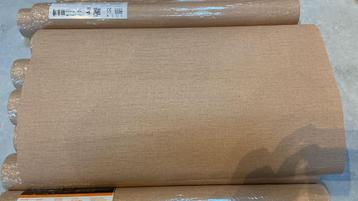 13 rollen behang, Dutch Wallcoverings, linen brown WF121060 beschikbaar voor biedingen