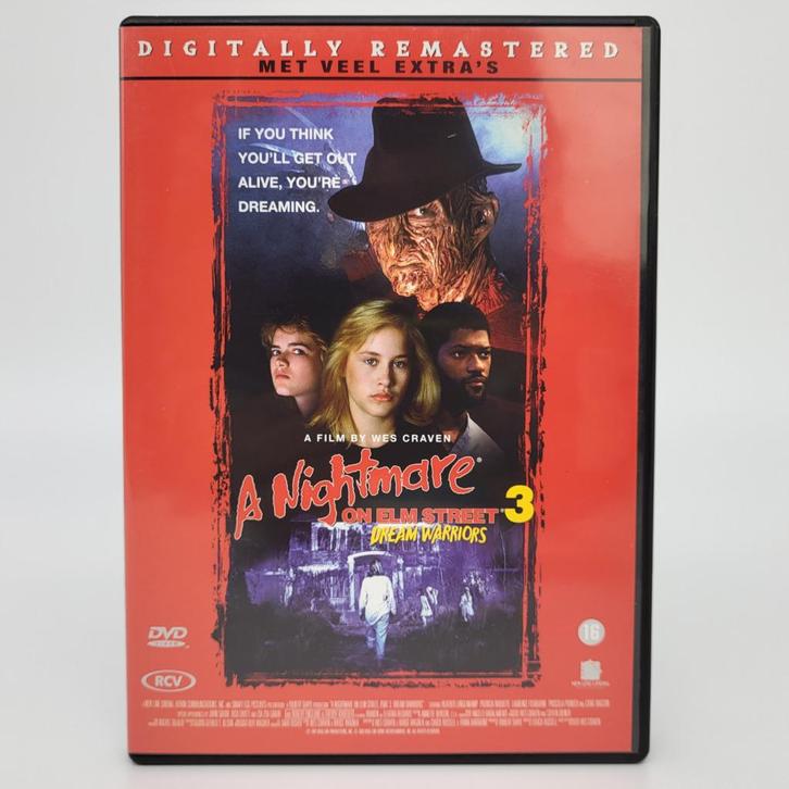 A Nightmare on Elmstreet 3 - Dream Warriors - DVD, Cd's en Dvd's, Dvd's | Horror, Zo goed als nieuw, Slasher, Vanaf 16 jaar, Ophalen of Verzenden
