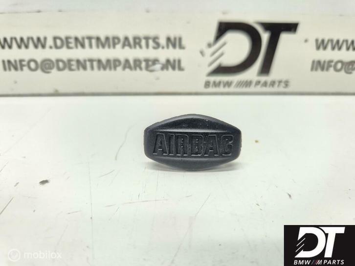 Afdekkap deurpaneel airbag zwart BMW 3-serie E46 51418253158, Auto-onderdelen, Interieur en Bekleding, BMW, Gebruikt, Ophalen of Verzenden
