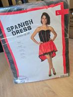 Nieuw in verpakking! Spanish dress outfit maat S en L, Ophalen of Verzenden, Nieuw, Maat 38/40 (M), Carnaval