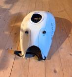 Tankhoes kawazaki Z1000 leer met tanktas aansluiting, Motoren, Accessoires | Koffers en Tassen, Ophalen of Verzenden, Gebruikt