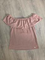 Oud roze off shoulder top - maat XS, Kleding | Dames, Tops, Ophalen of Verzenden, Zo goed als nieuw, Roze, Zonder mouw