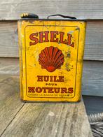 Antiek Shell olieblik Jaren 30, Verzamelen, Ophalen of Verzenden, Gebruikt, Overige typen