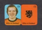 Voetbalplaatje Willy v.d. Kerkhof Oranje PSV Eindhoven., Ophalen of Verzenden, Zo goed als nieuw