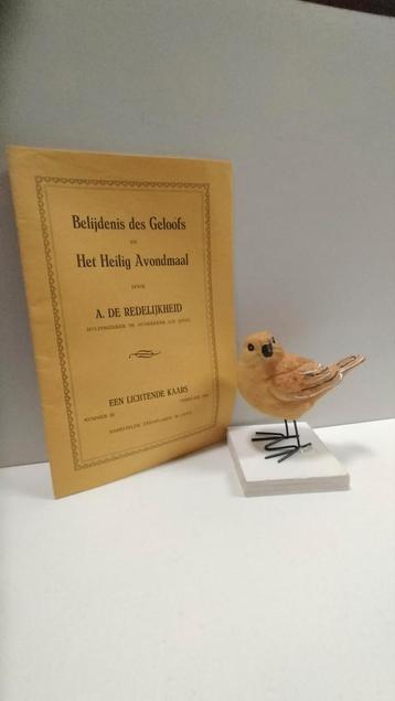 Redelijkheid, A. de; Belijdenis des geloofs en het Heilig Av beschikbaar voor biedingen