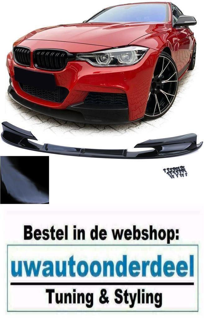 Spoiler glans Zwart Voor Bmw 3 Serie F30 F31 M Pakket, Auto diversen, Tuning en Styling, Ophalen of Verzenden