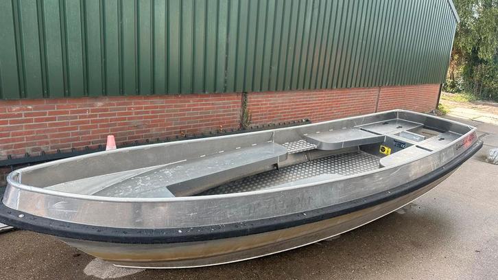 Aluminium Greensilver Sloep - Zelflozend - CEKeurmerk - 2017, Watersport en Boten, Motorboten en Motorjachten, Gebruikt, Aluminium