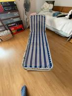 Crespo ligbed- Aluminium & Textileen, Ophalen, Zo goed als nieuw, Aluminium, Inklapbaar