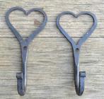 Partij kledinghaakje jas kapstok smeedijzer hartje, Kleding | Dames, Ophalen of Verzenden, Nieuw, Metaal
